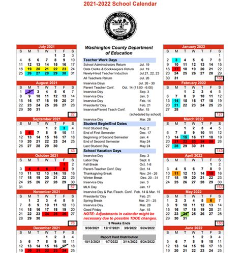 Asbury Academic Calendar