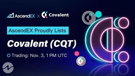 AscendEX Lists Covalent, an Analytics Platform for Blockchain Data