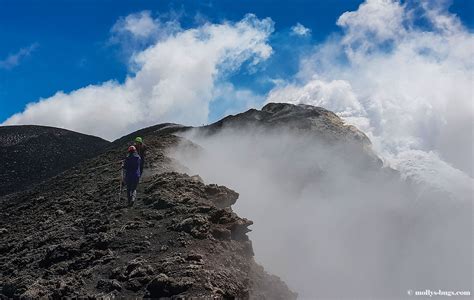Ascending Etna