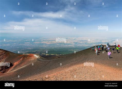 Ascending Mount Etna