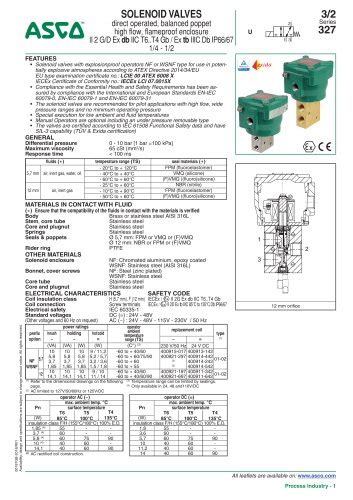 Asco Valve Catalog