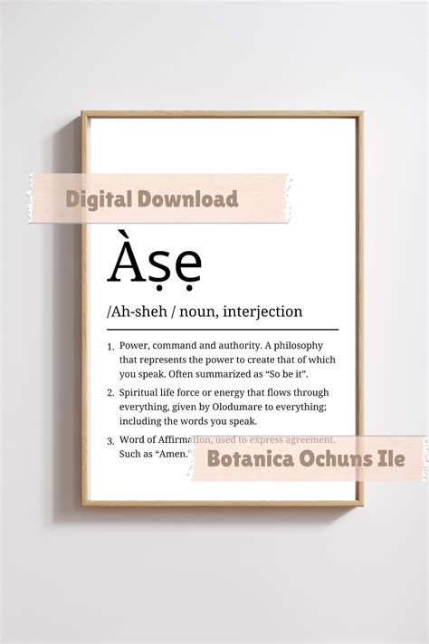 Discover the Fascinating Ase Meaning: An African Definition
