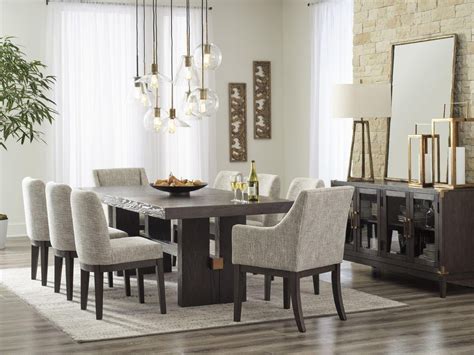 Ashley contemporary dining room set