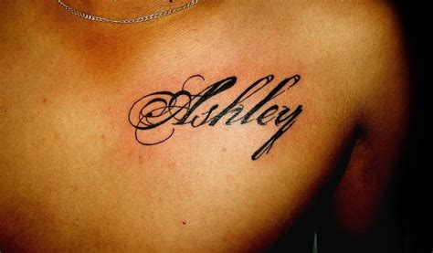 Ashley Temporary Tattoo Sticker OhMyTat
