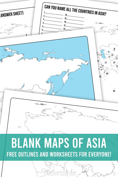Printable Map Of Asia With Countries And Capitals Printable Maps