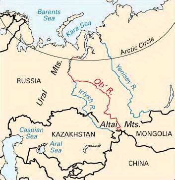 Asia Map Rivers World Map Blank and Printable