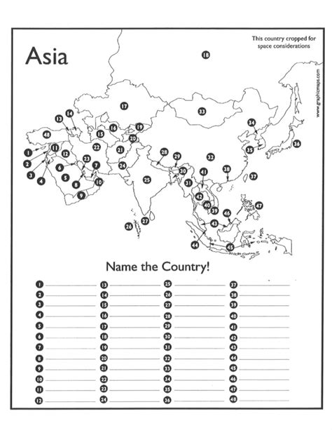 Fix the Asia Map Quiz