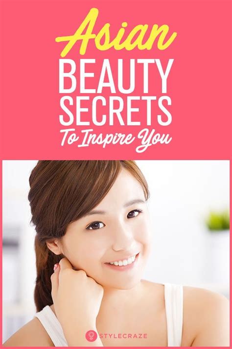 Asian Beauty Secrets Anti Aging