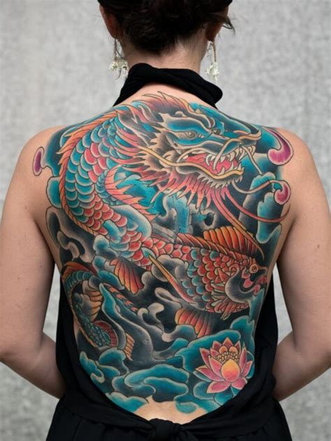 Asian Dragon Tattoo