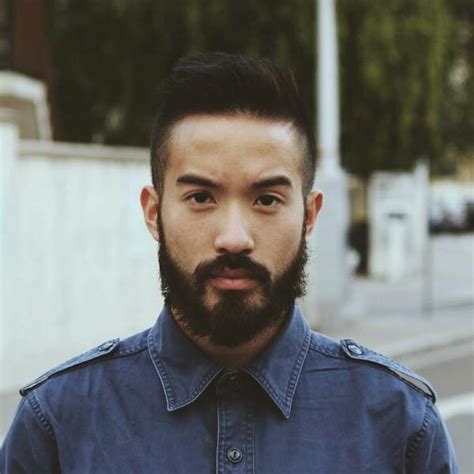 Asian Man Full Beard