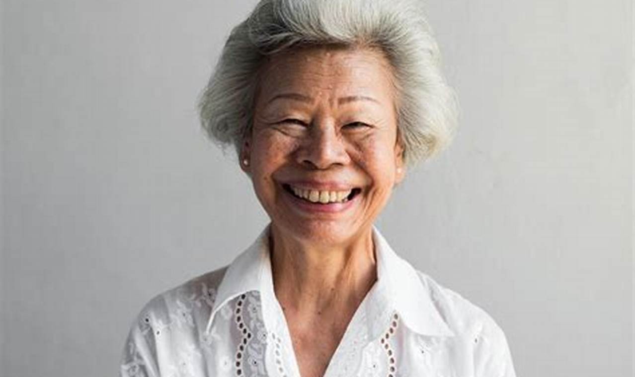 Asian Old Woman Hairstyle