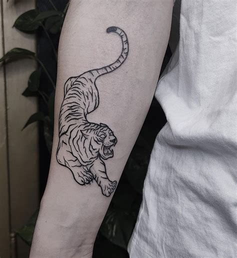 Asian Tiger Tattoo