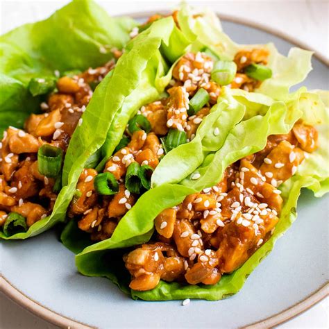 Asian-Style Lettuce Wraps