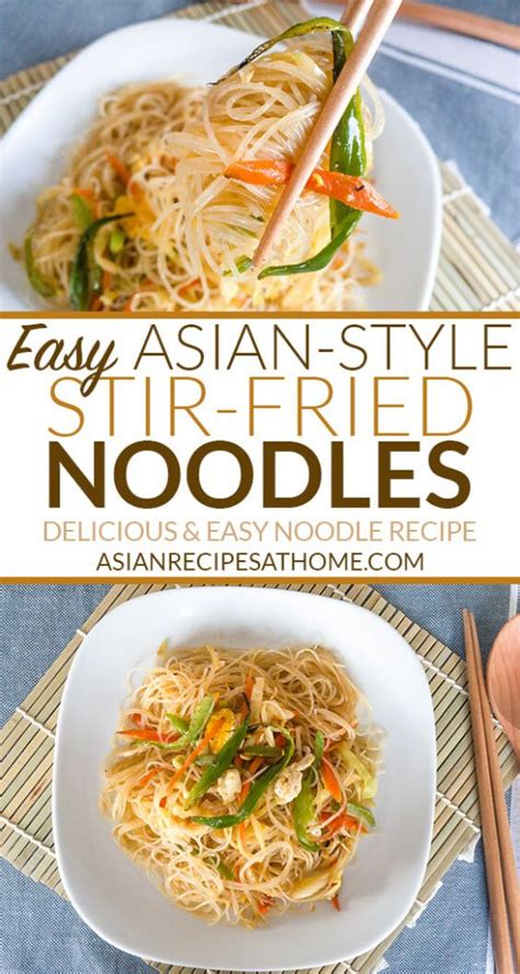 Asian-Style Stir-Fried Noodles
