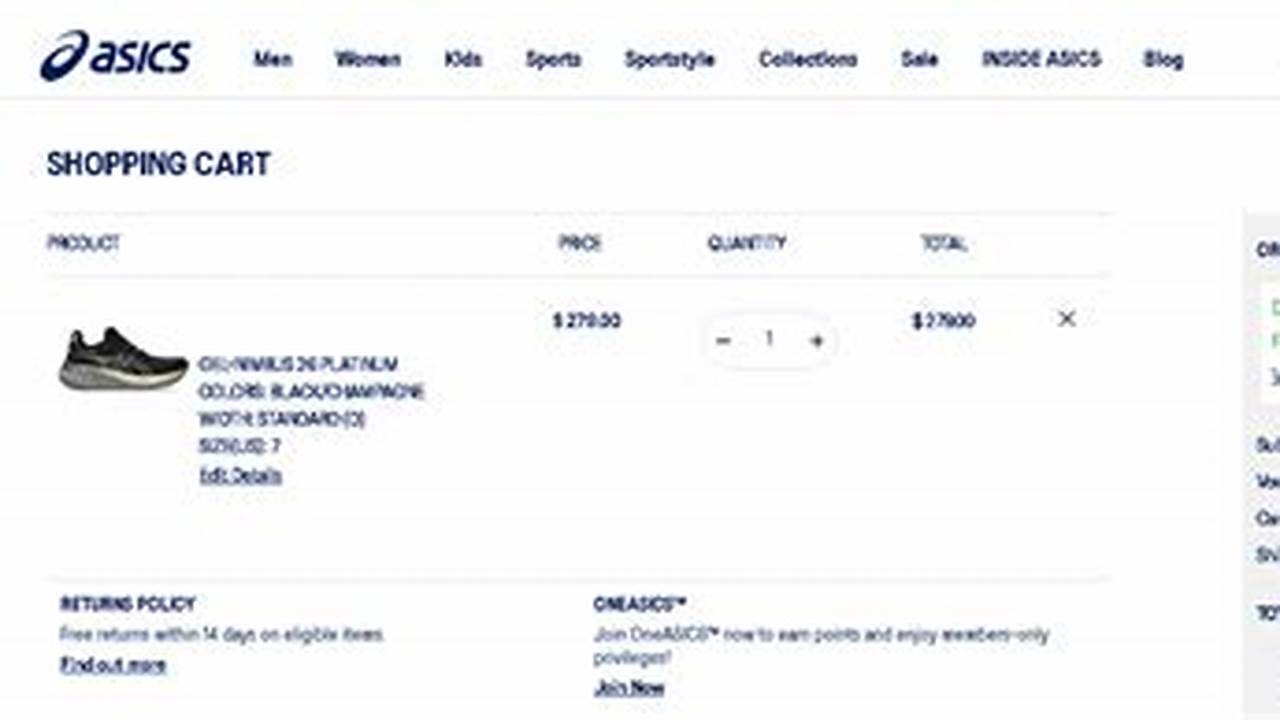 Asics Coupon Code July 2024