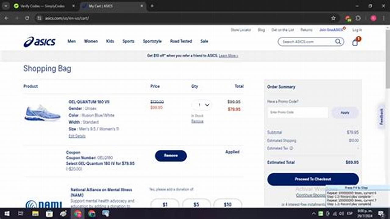 Asics Promo Code 2024 Reddit