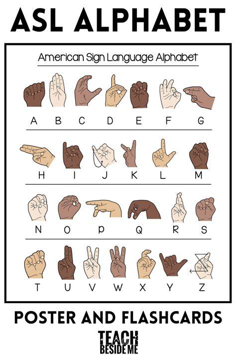 Asl Sign Language Chart