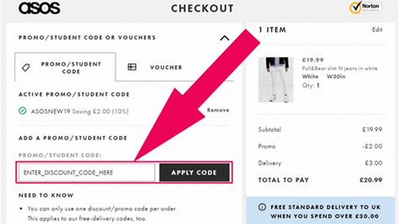 Asos Promo Code 2024 Uk