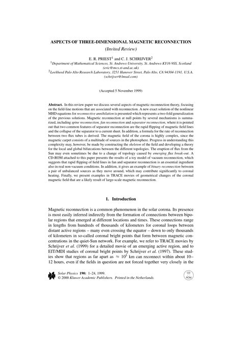 Aspects of Three-Dimensional Magnetic Reconnection - (Invited