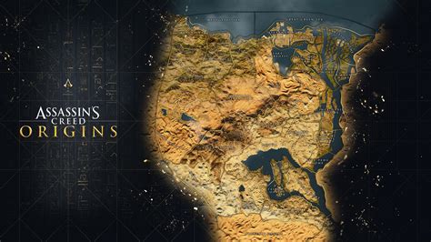 Assassin's Creed Origins Full Map Revealed, Looks Bloody Massive, Big