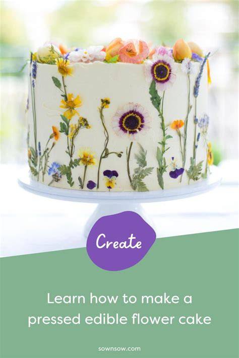 Assembling Your Flower Cake