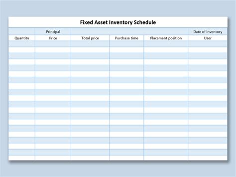 14+ Asset Inventory Templates Free Excel, PDF Documents Download