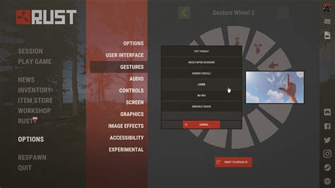 Assign the gestures to in-game controls
