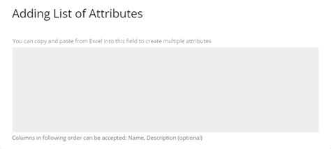 Assigning attributes