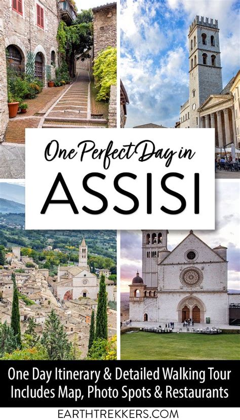 Assisi Walking Tour Route