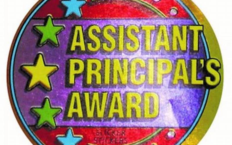 Assistant Principal With Awards