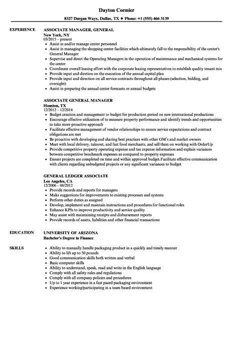 Associate Degree Resume Sample