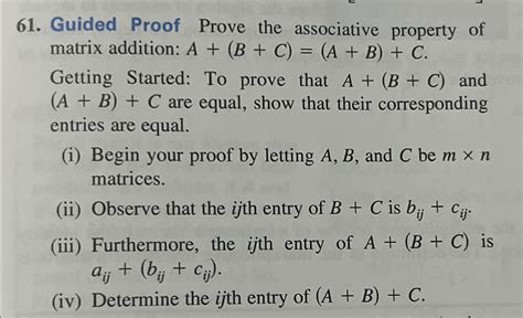 Proving Associative Property of Matrix Addition: A Comprehensive Guide