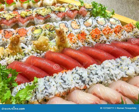 Assorted Sushi Pieces