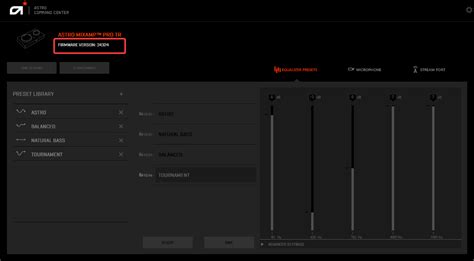 Astro A50 Latest Firmware