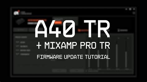 Astro Mixamp Pro Tr Firmware