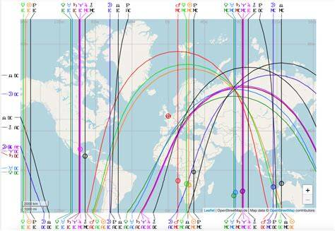 Astrocartography Chart For Love