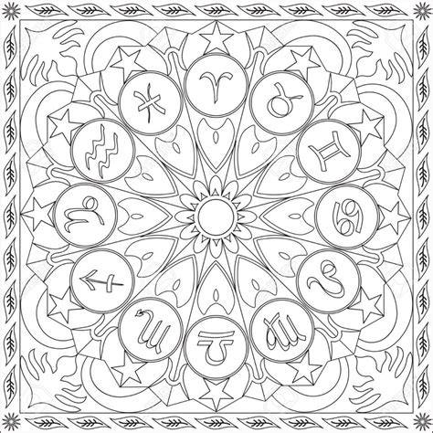 Astrology Coloring Pages