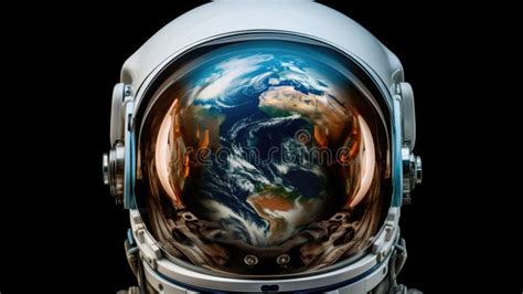 Astronaut Helmet Reflection Tattoo