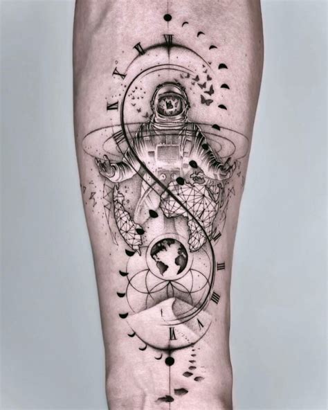 Astronaut Tattoo Easy