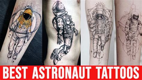 Astronaut Tattoo Template