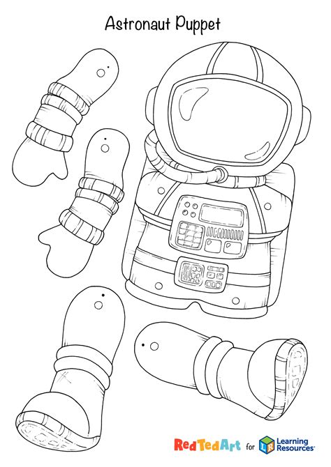 Astronaut Templates For Crafts