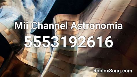 Astronomia Roblox ID