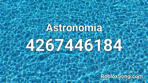 Astronomia Roblox ID - Roblox Music Code - YouTube