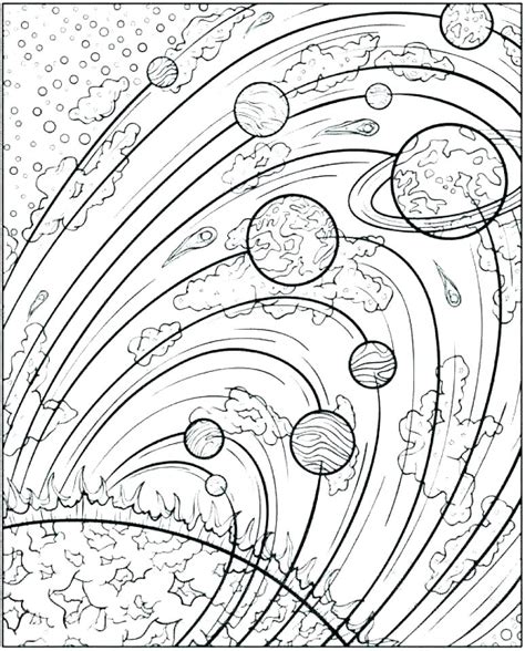 Astronomy Coloring Pages