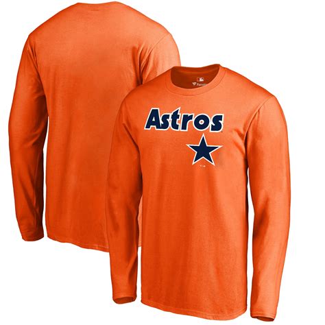 Score a Style Grand Slam with Astros Long Sleeve Shirt