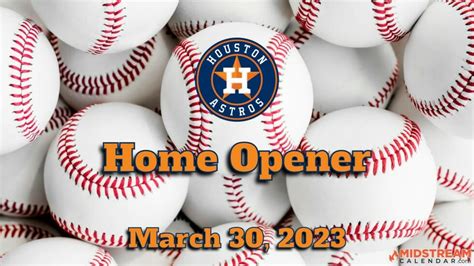 Astros Opening Day 2023