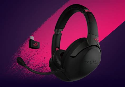 Asus ROG Strix Go 2.4 Electro Punk headset design