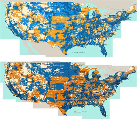At&T 3G Coverage Map