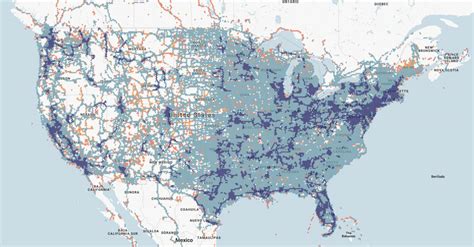 AT&T HiRes 3G Coverage Map (US Only)