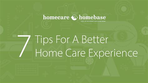 At Home Care Tips